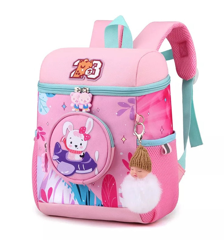 PRINTED FRONT OPNENING BACKPACK