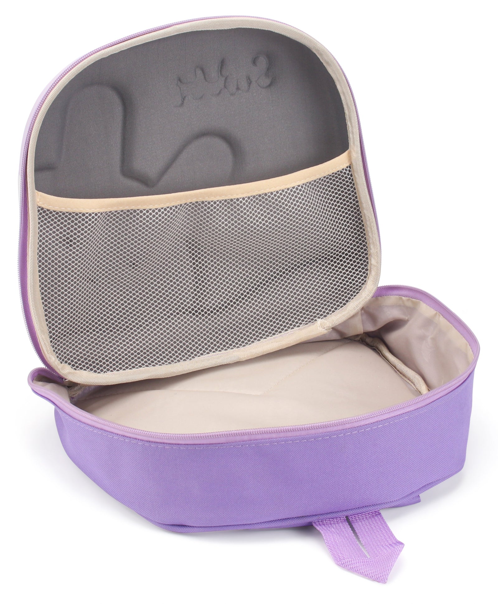 Rabbit Design 3D Hard Case Backpack - Purple