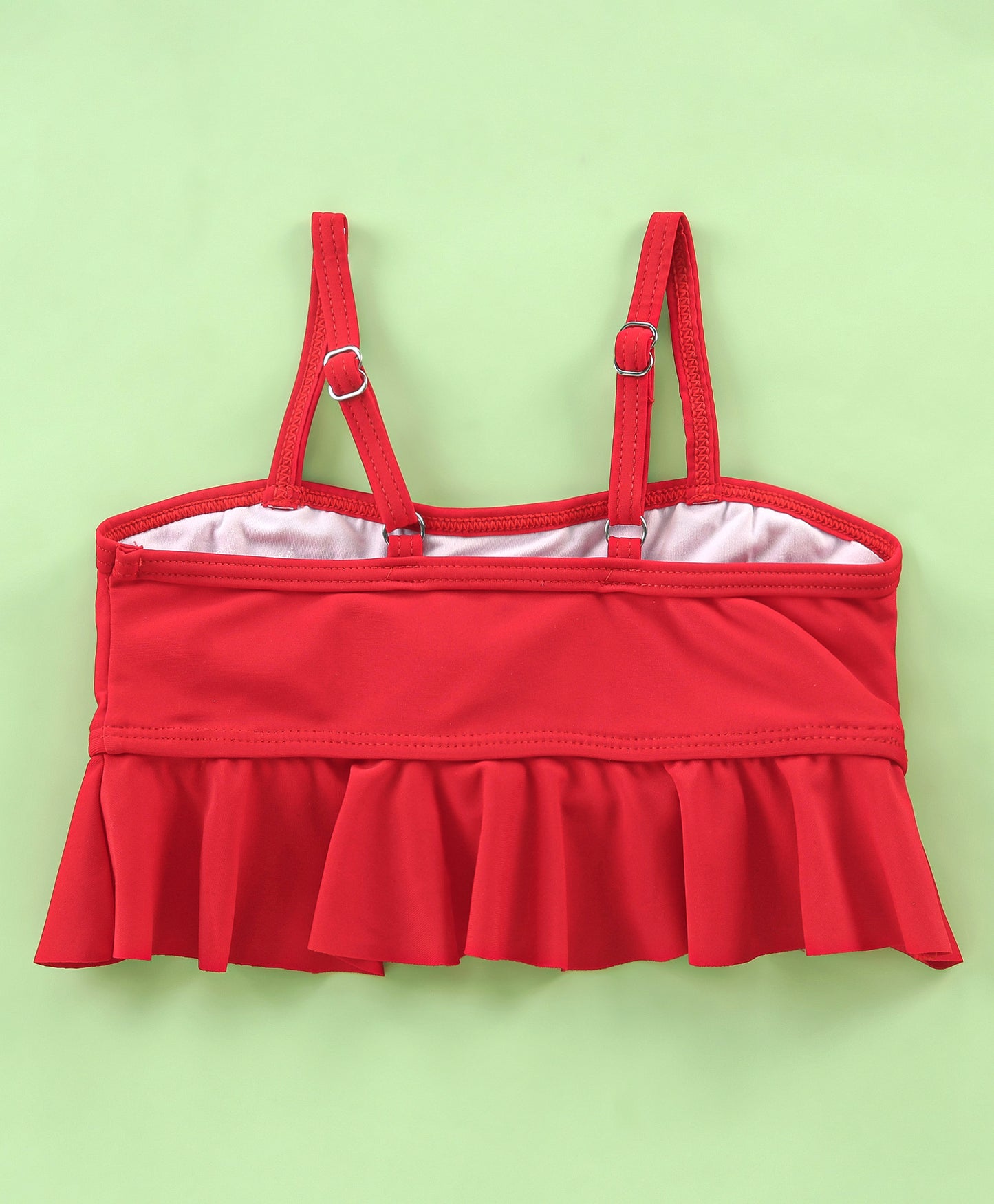 LEMONS AND FLOWERS 2PC SWIM SUIT - RED