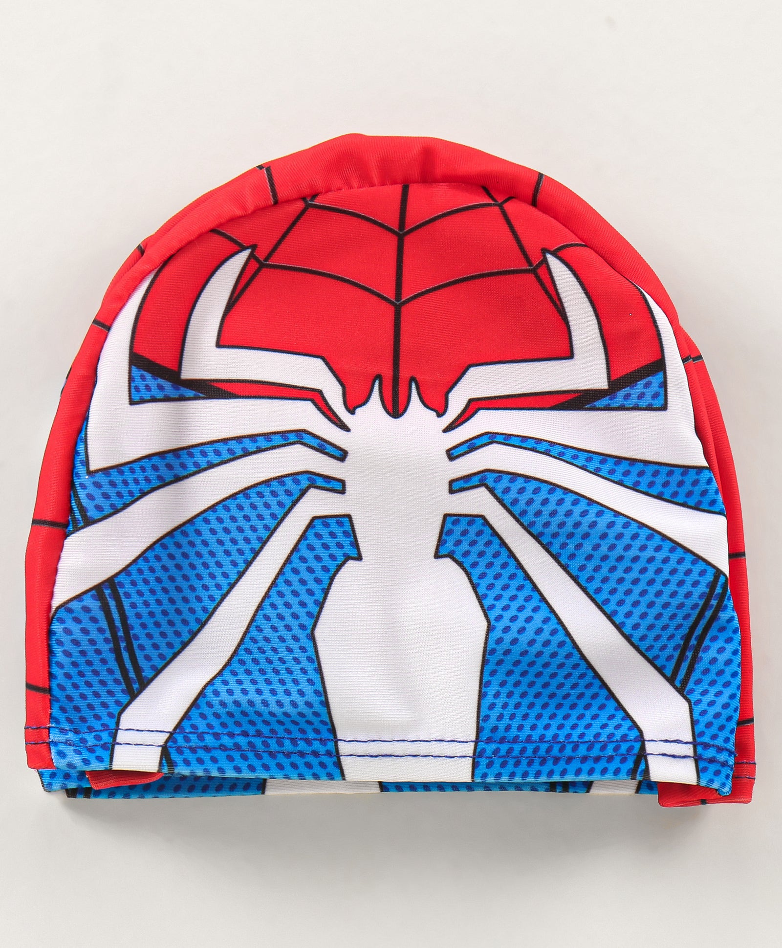 SPIDER WEB 2 PIECE SWIMSUIT - BLUE & RED