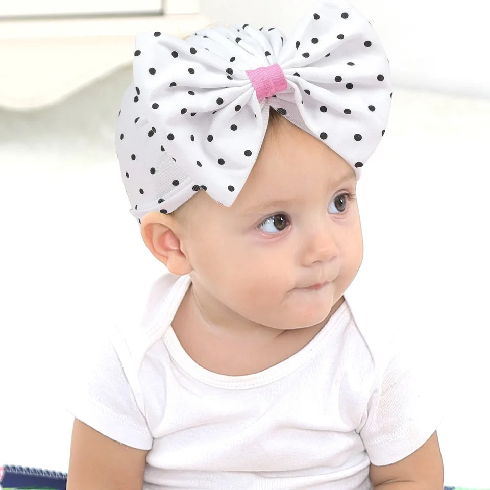 PRINTED BOW TURBAN