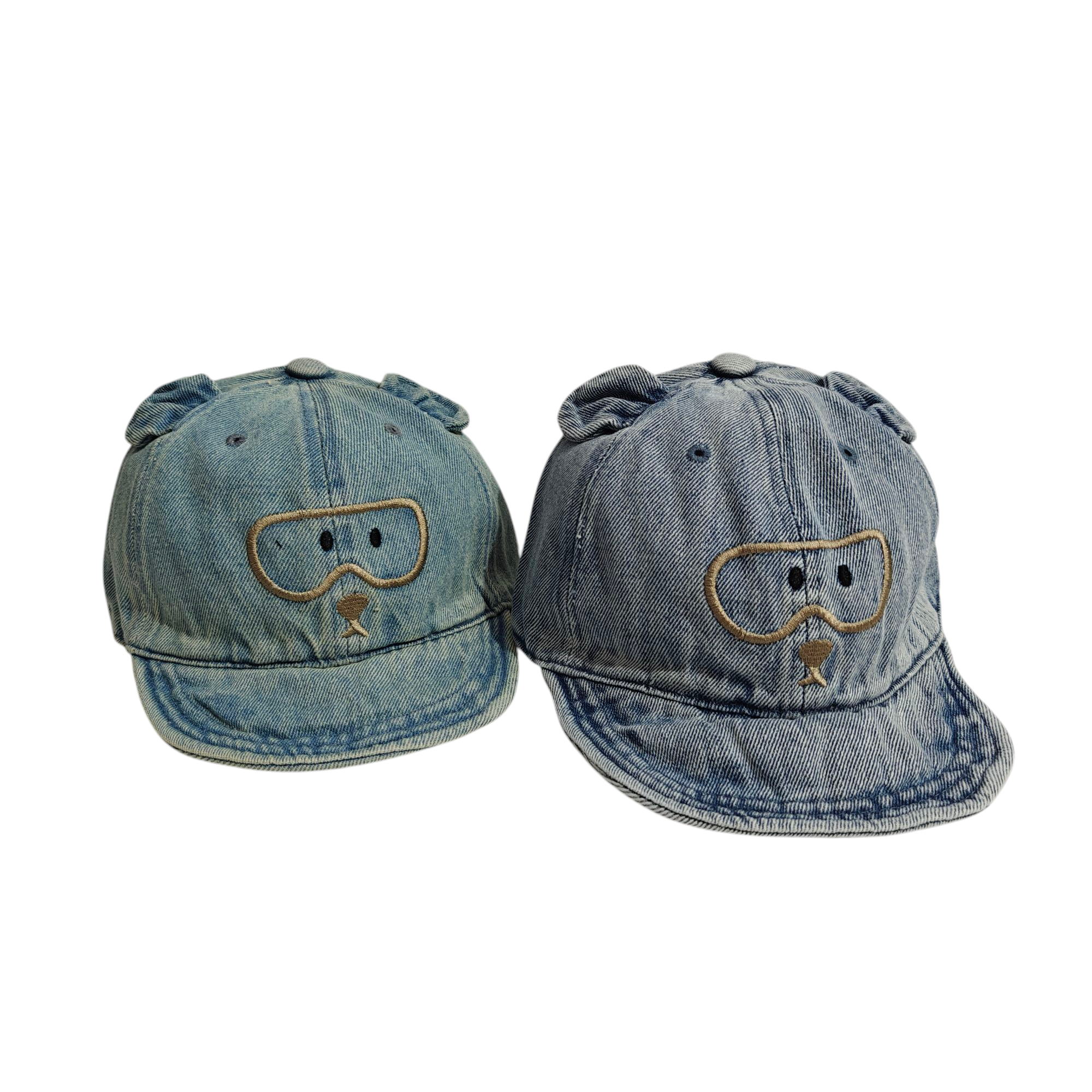 BEAR FACE DENIM CAP
