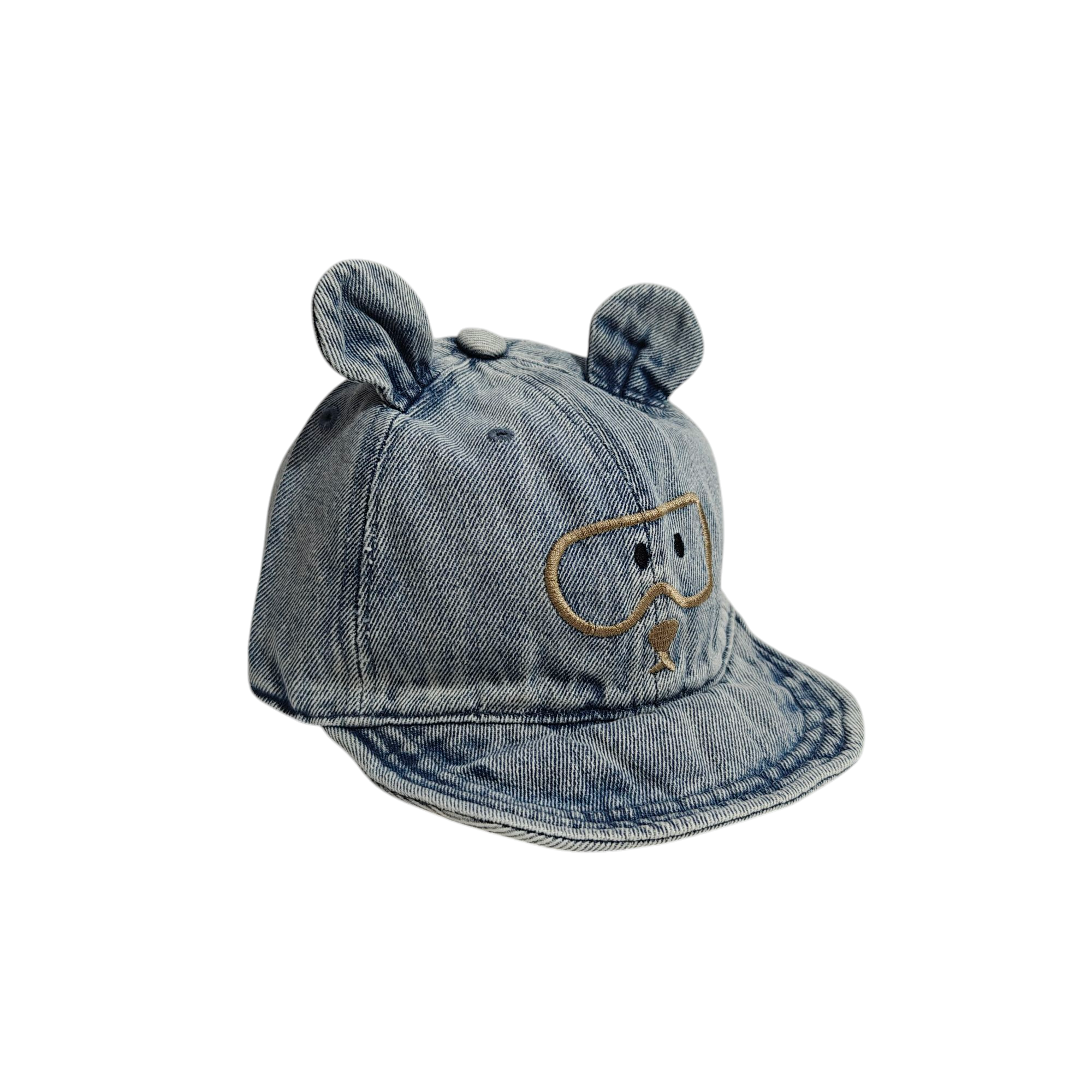BEAR FACE DENIM CAP