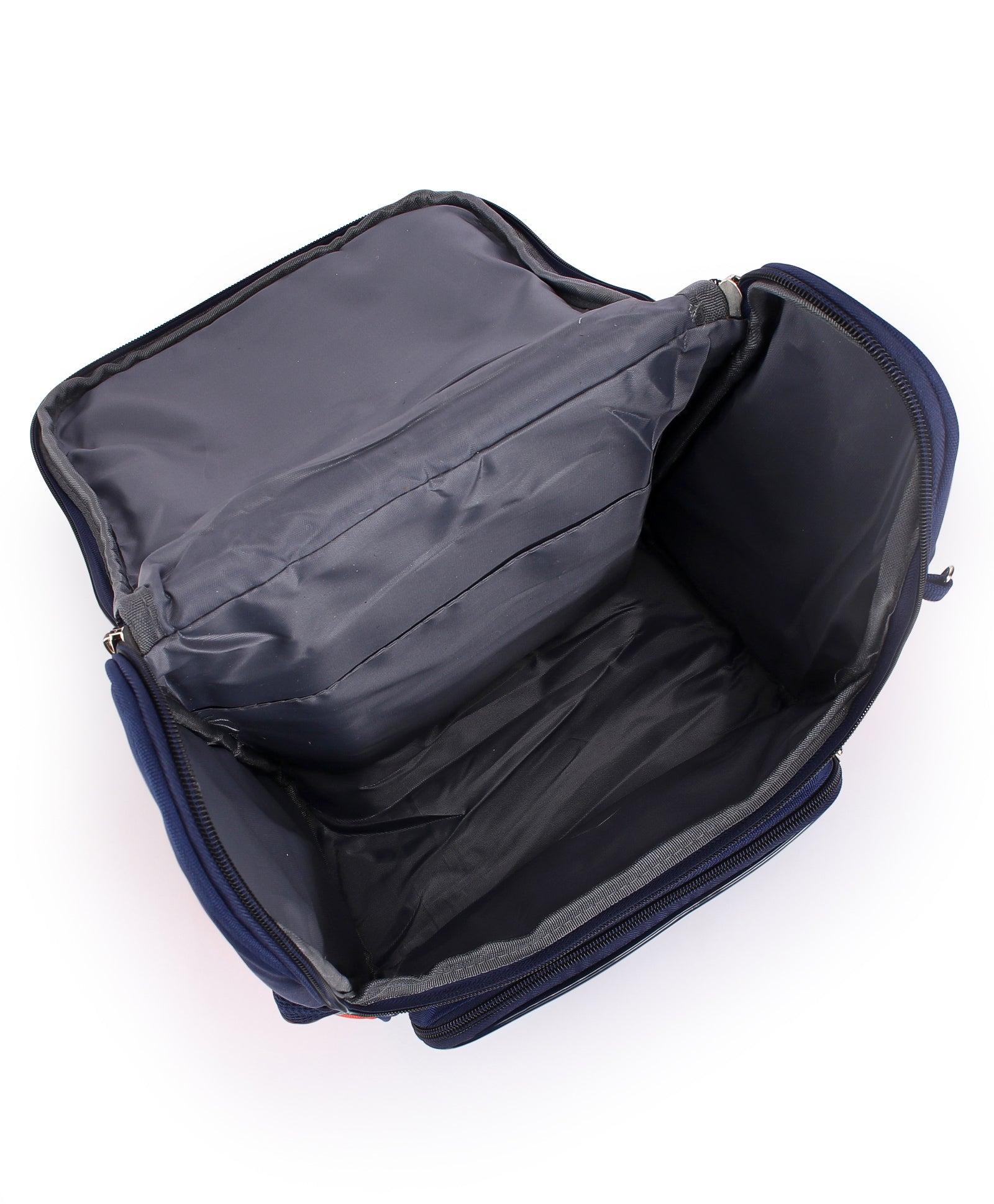 Dinosaur Print Front Open Backpack - Navy