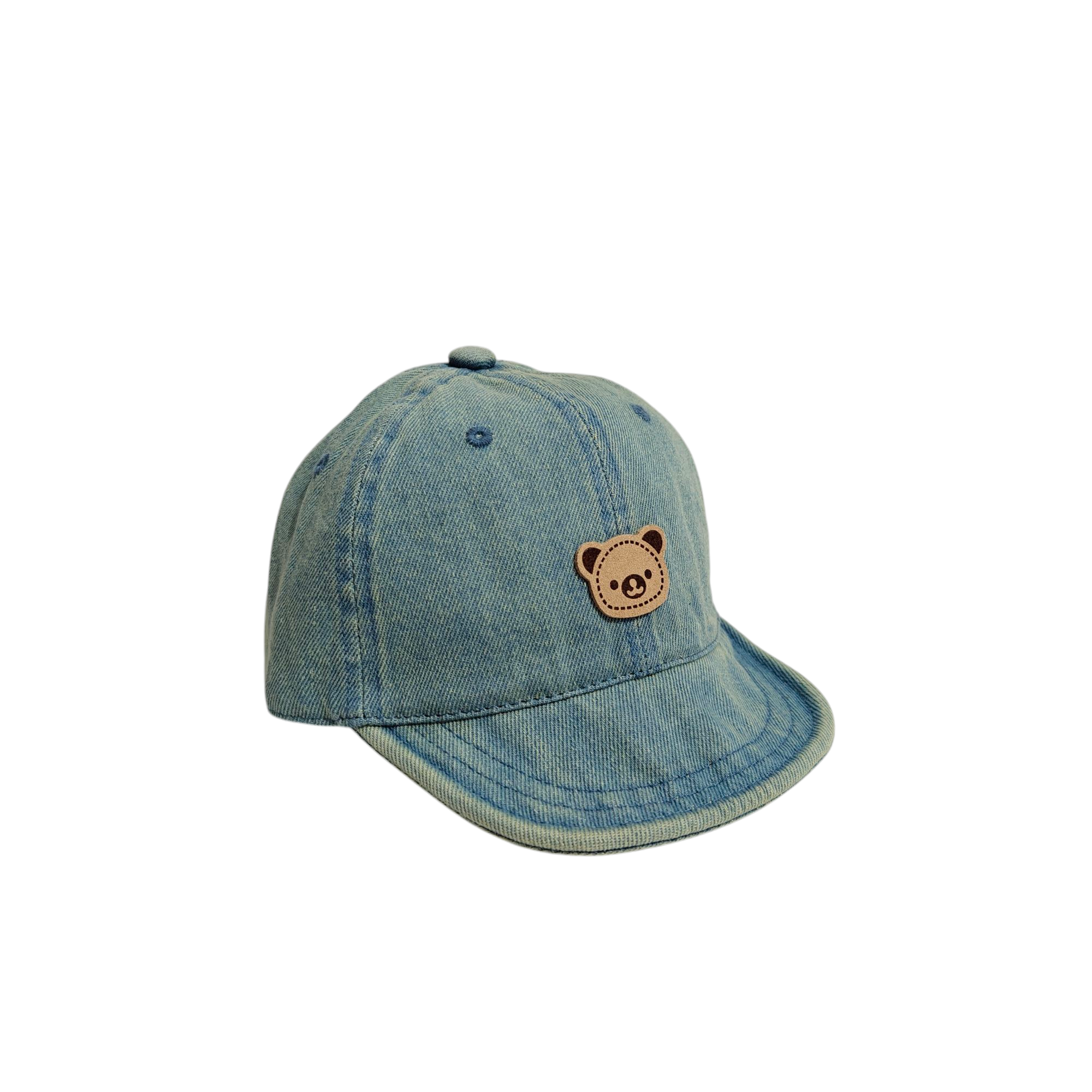 BEAR PATCH DENIM CAP