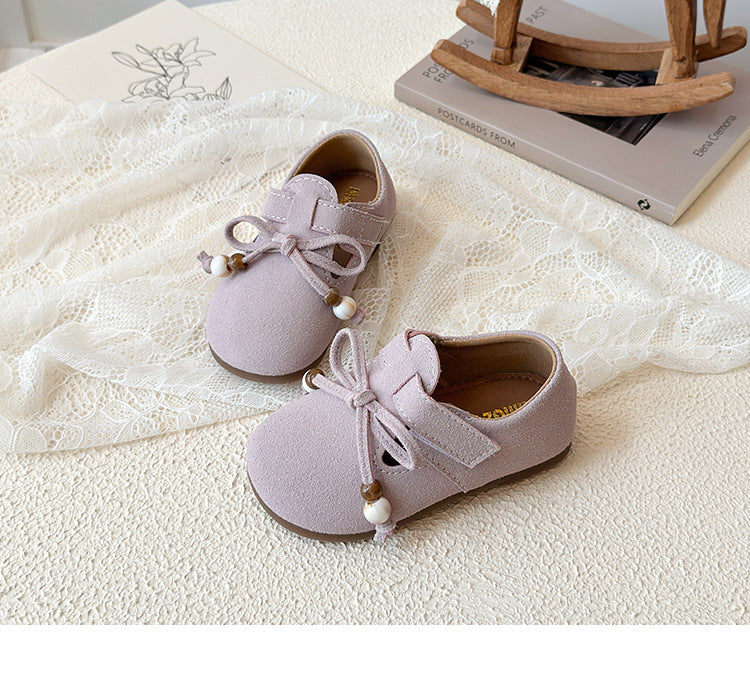 KNOT APPLIQUE MARY JANE - PURPLE