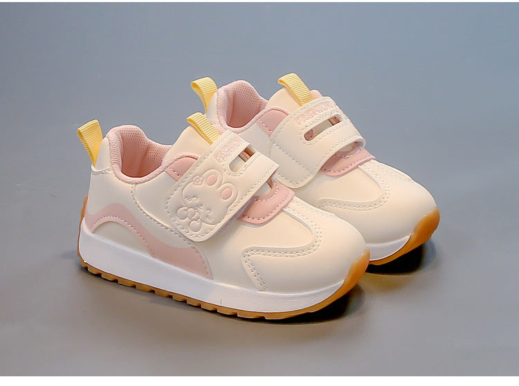 WAVY SNEAKERS - WHITE & PINK