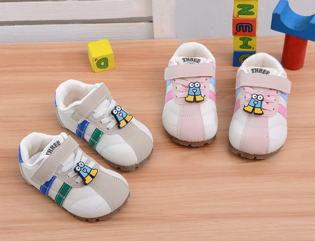 CHARM APPLIQUE SHOES - BLUE