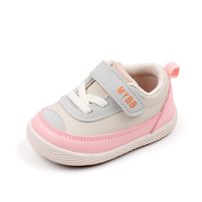DUAL COLOR PRE-WALKER SHOES - PINK