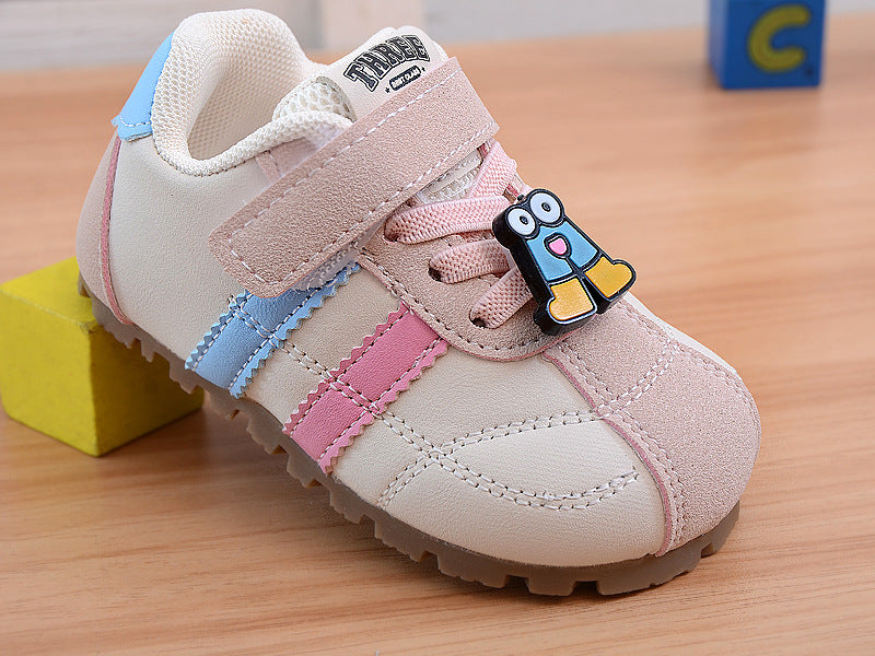 CHARM APPLIQUE SHOES - PINK