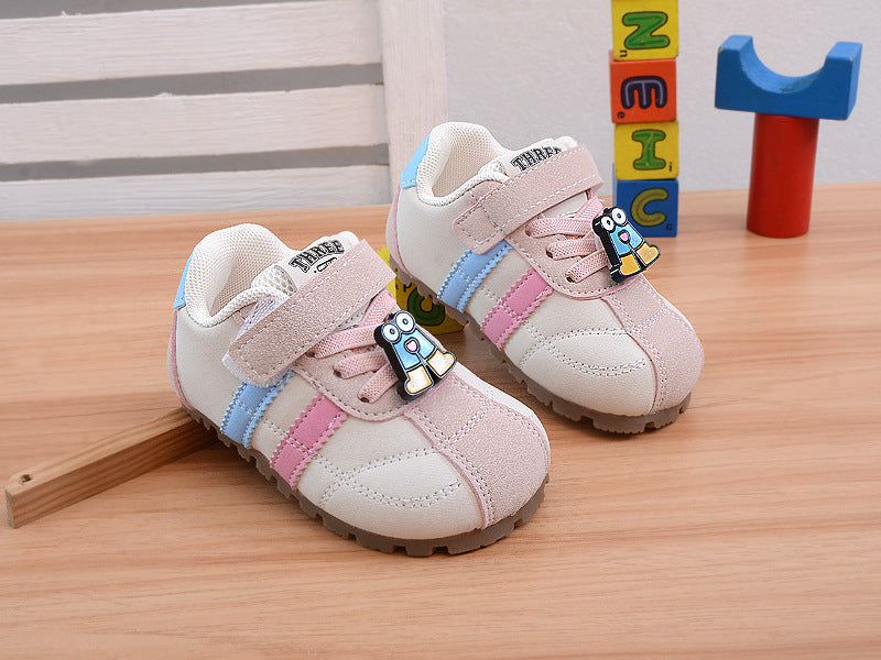 CHARM APPLIQUE SHOES - PINK