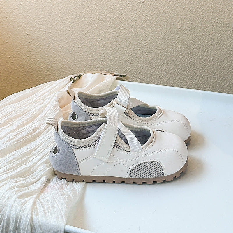 CRISS CROSS MARY JANES - WHITE