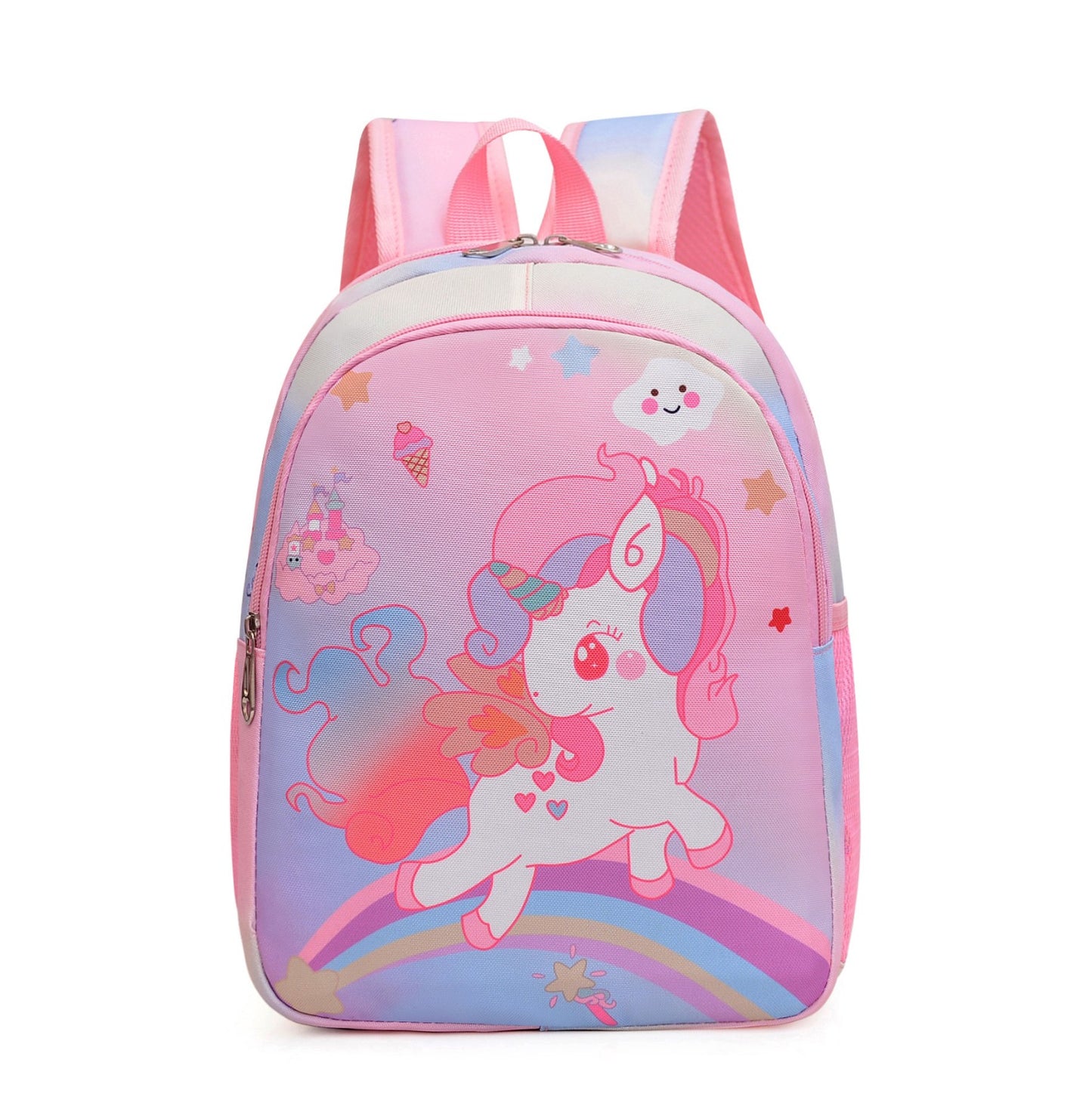 RAINBOW UNICORN PRINT BACKPACK