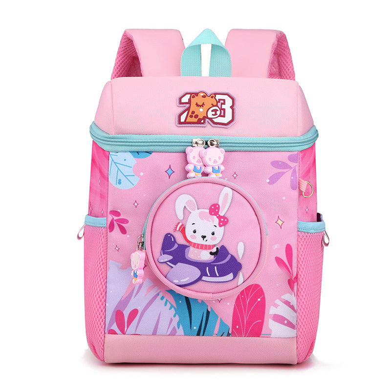 PRINTED FRONT OPNENING BACKPACK
