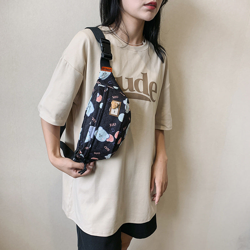 HELLO TEDDY CROSS BODY BAG