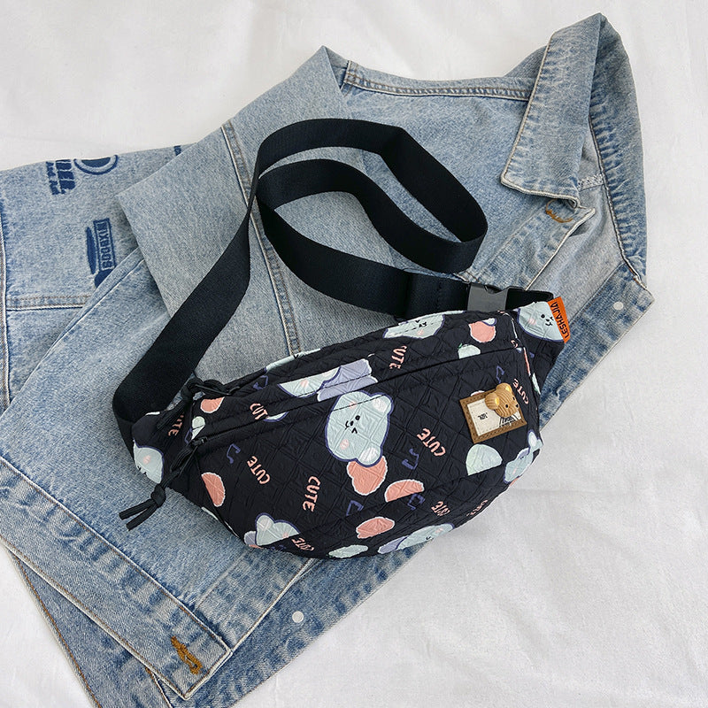 HELLO TEDDY CROSS BODY BAG