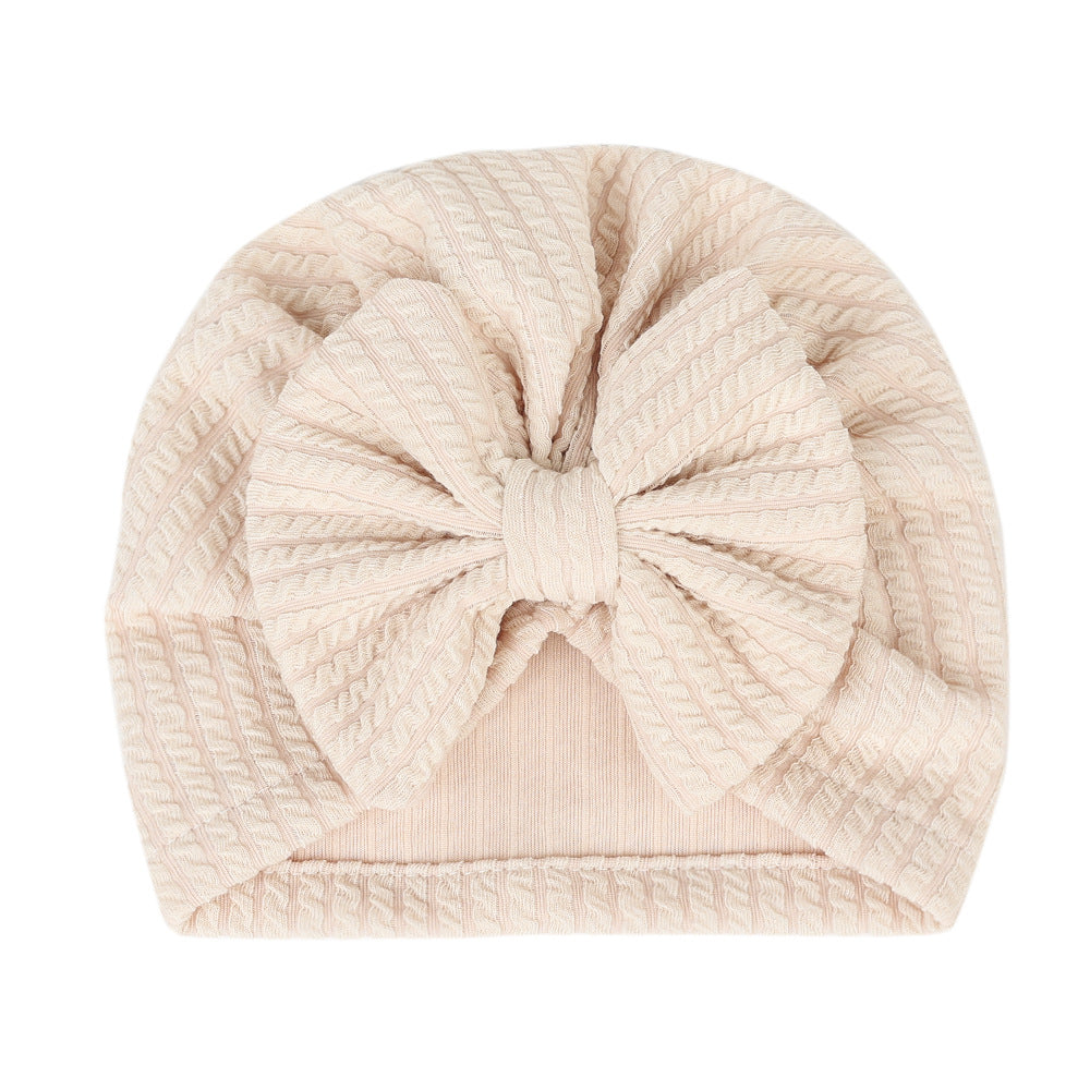 KNITTED BOW TURBAN