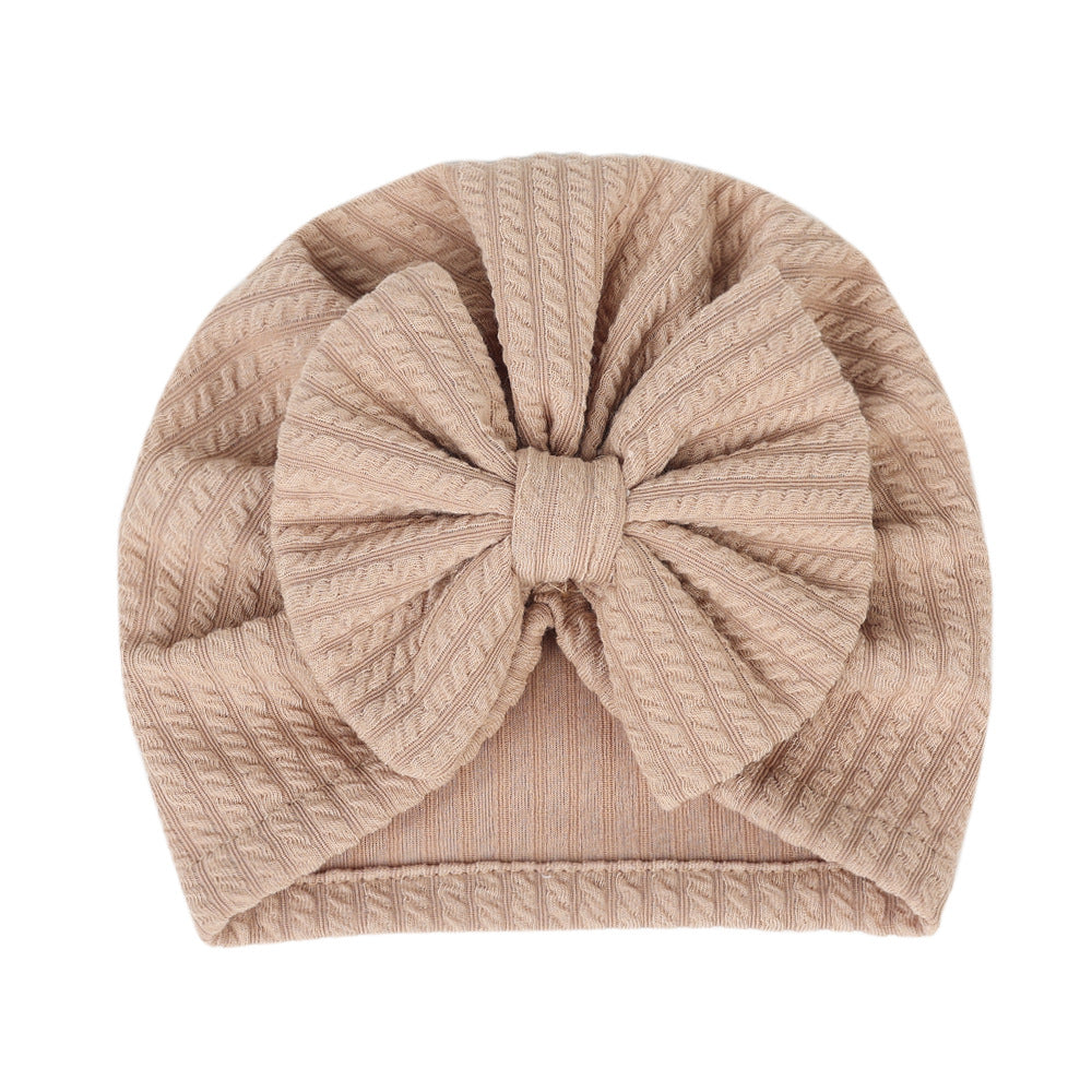 KNITTED BOW TURBAN