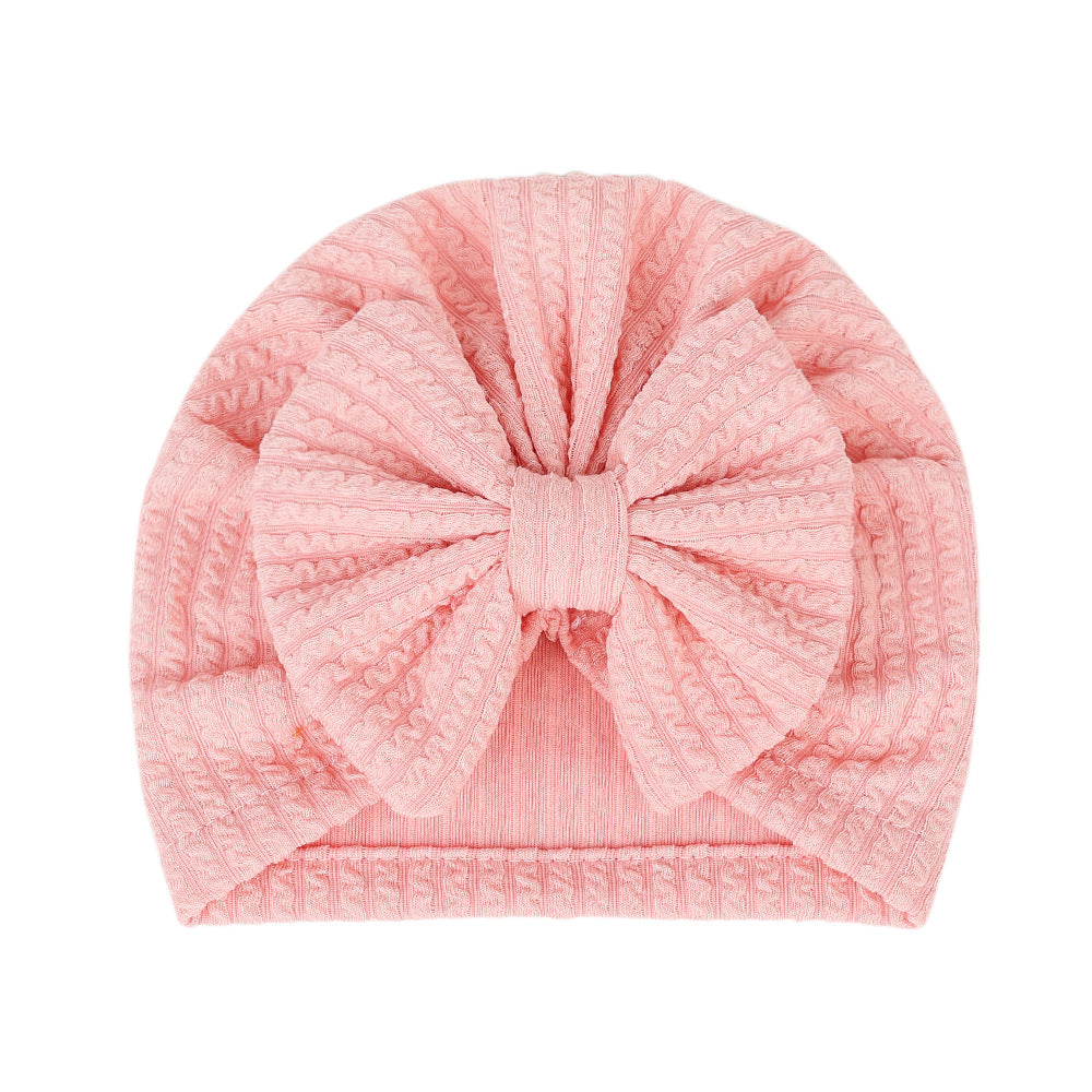 KNITTED BOW TURBAN