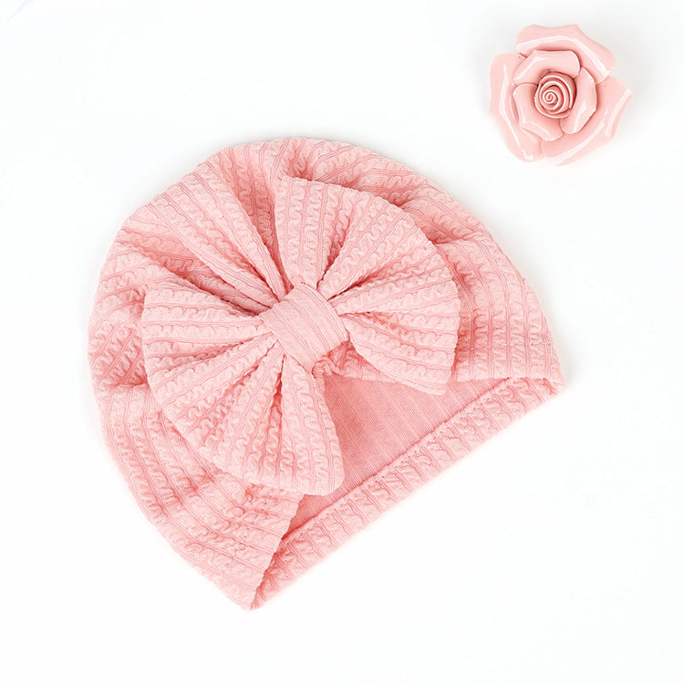 KNITTED BOW TURBAN