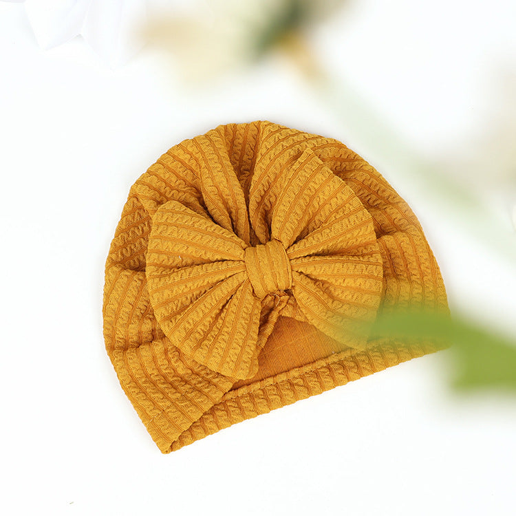 KNITTED BOW TURBAN