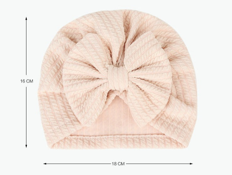 KNITTED BOW TURBAN