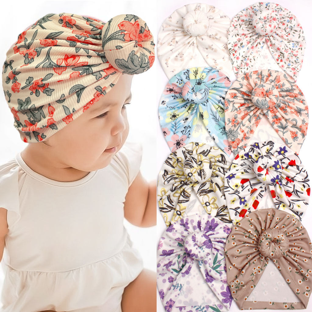 ASSORTED PRINTED KNOT TURBAN