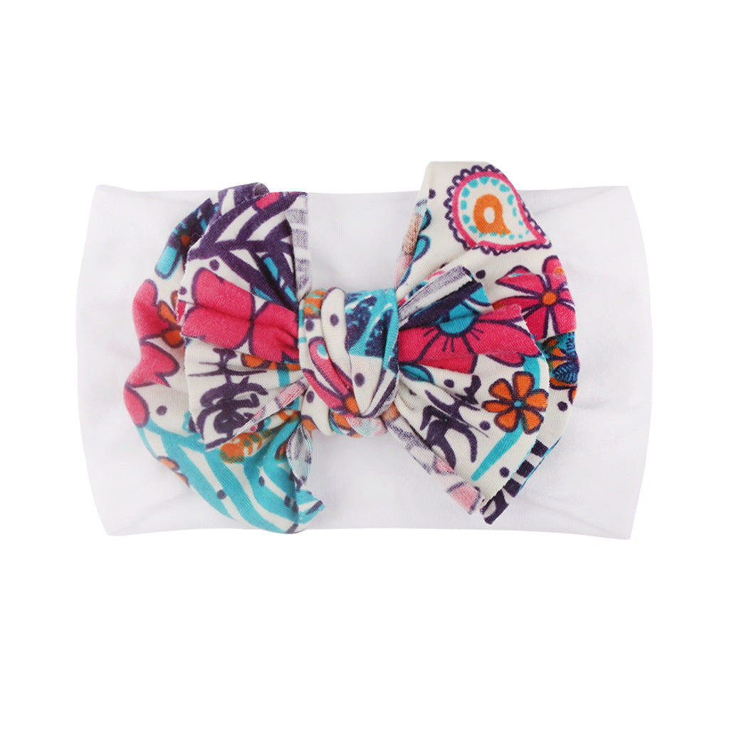 PRINTED DUAL BOW HEADBAND