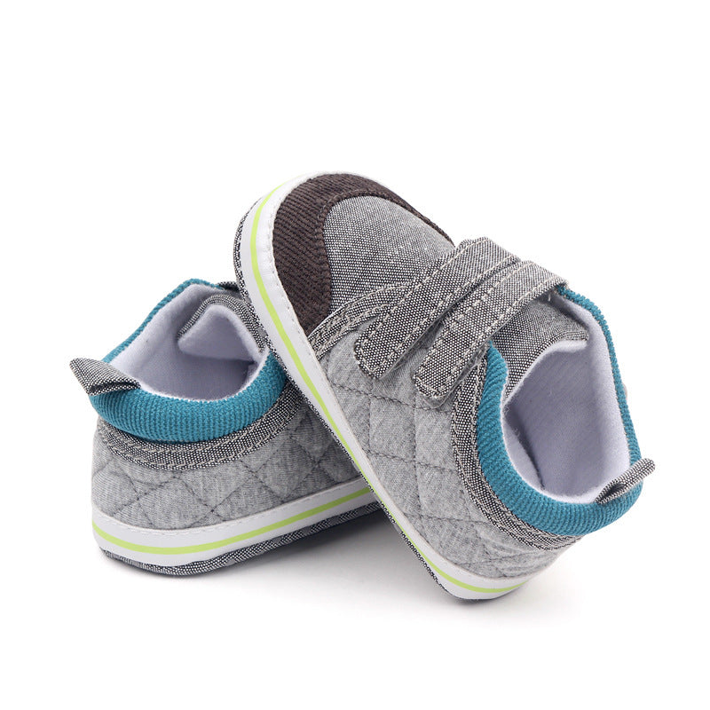 QUADRO DOUBLE VELCRO BOOTIES - GREY