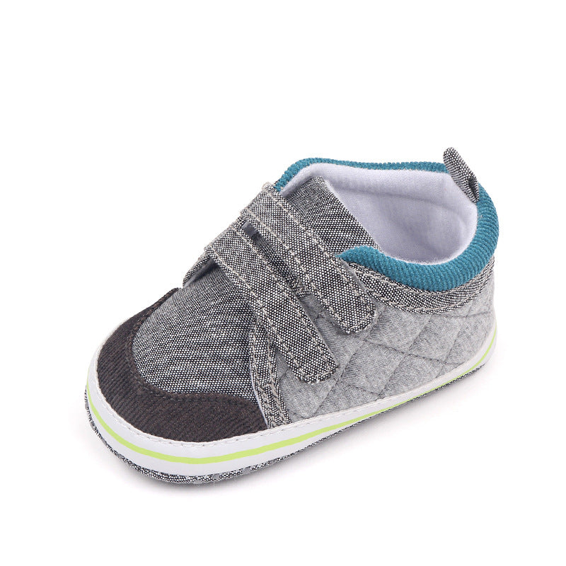 QUADRO DOUBLE VELCRO BOOTIES - GREY