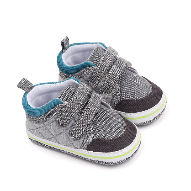 QUADRO DOUBLE VELCRO BOOTIES - GREY