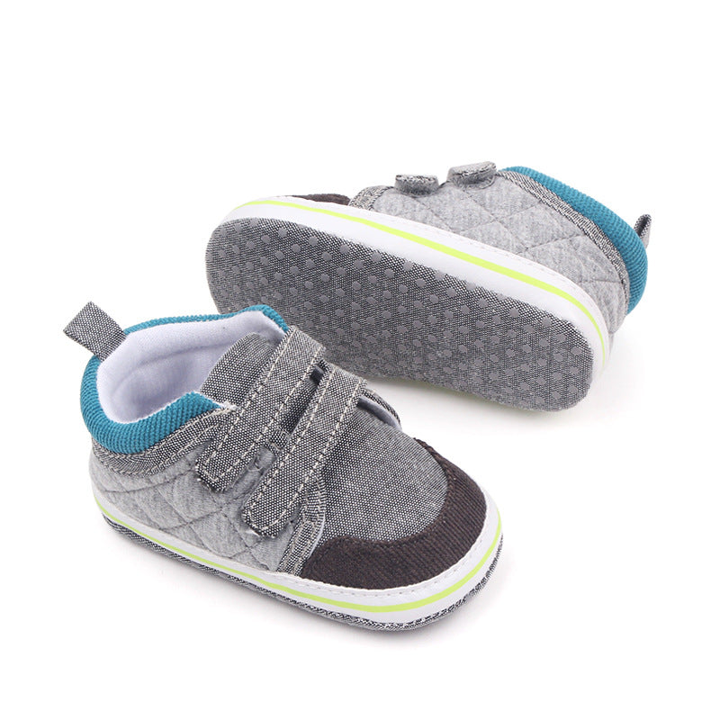QUADRO DOUBLE VELCRO BOOTIES - GREY