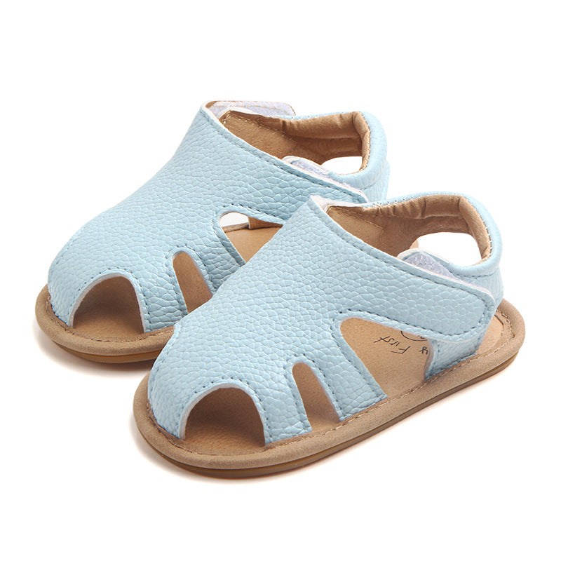 LEO SANDAL BOOTIES - BLUE