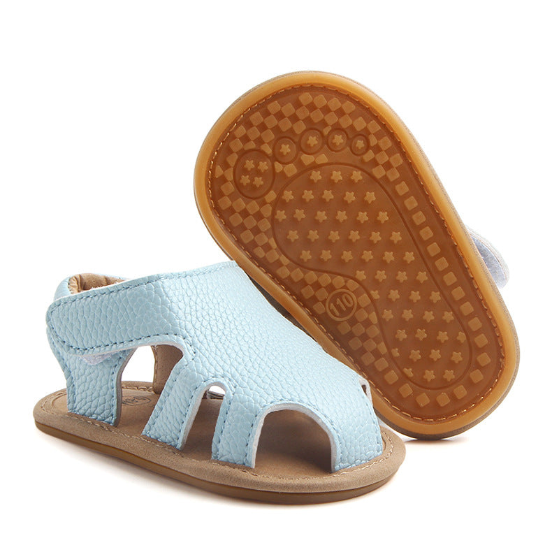 LEO SANDAL BOOTIES - BLUE