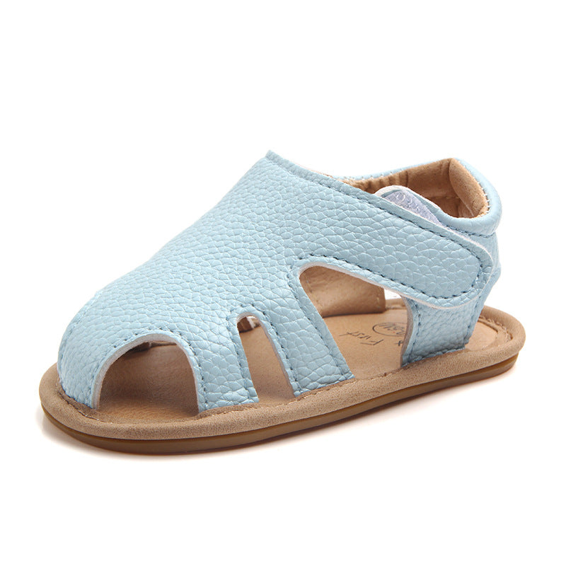 LEO SANDAL BOOTIES - BLUE