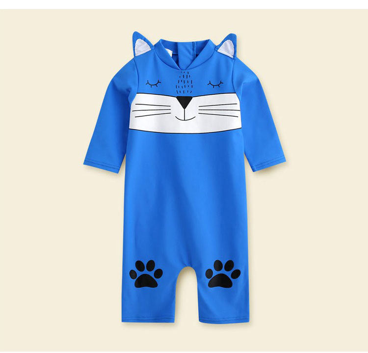 CATTY JUMPER SWIM SUIT - BLUE