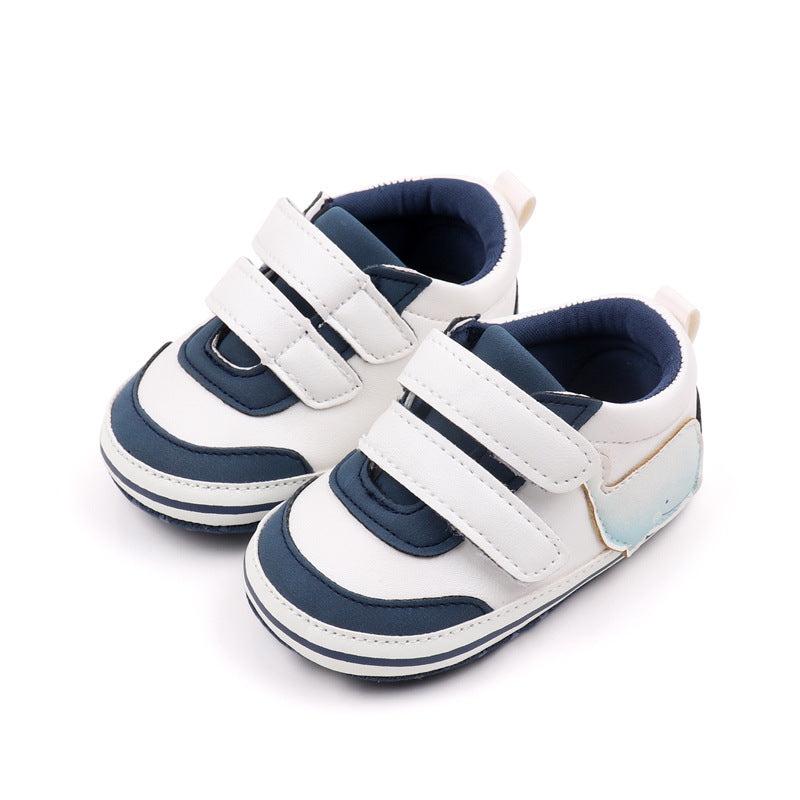 Fish Patch Double Velcro Closure Booties