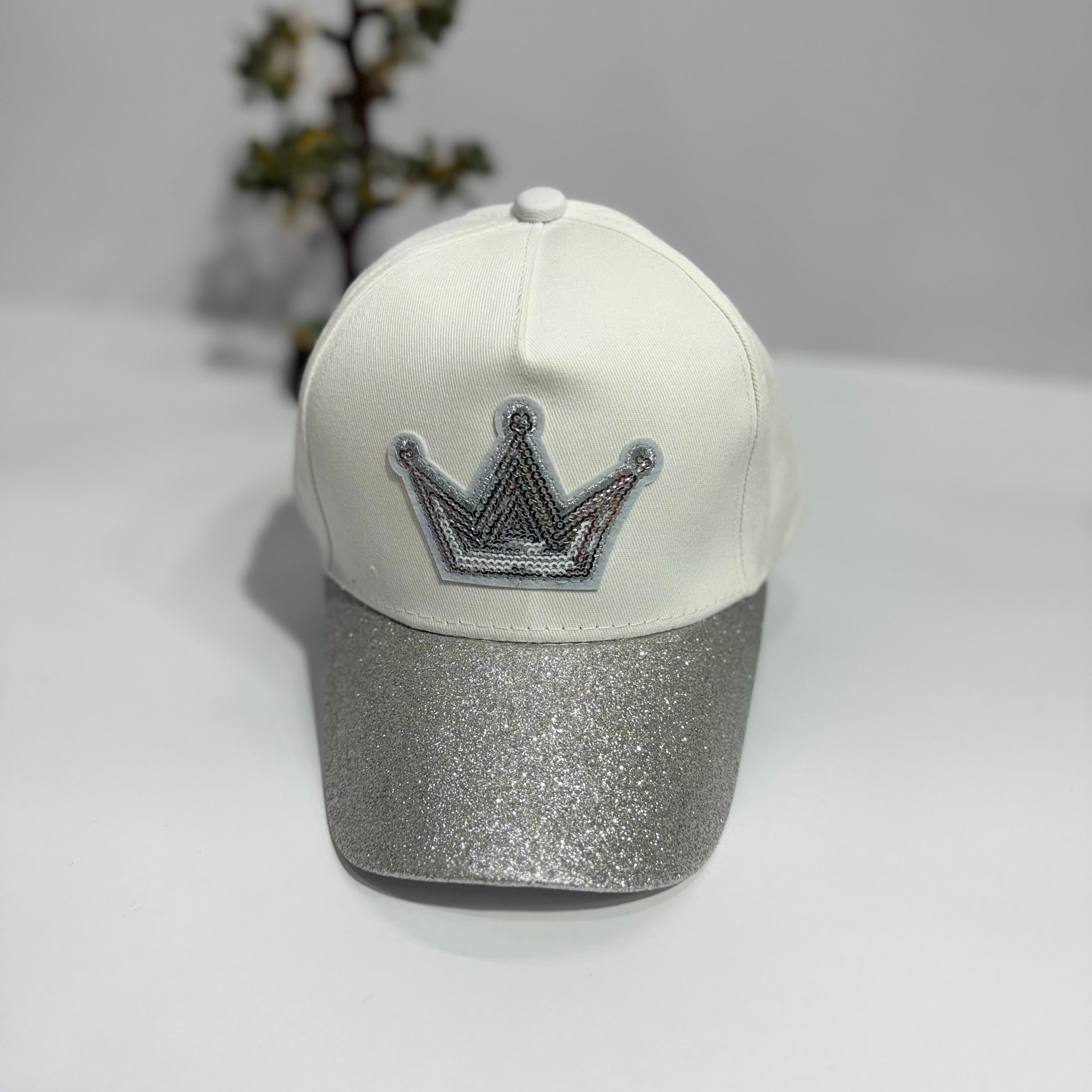 CROWN GLITTER CAP