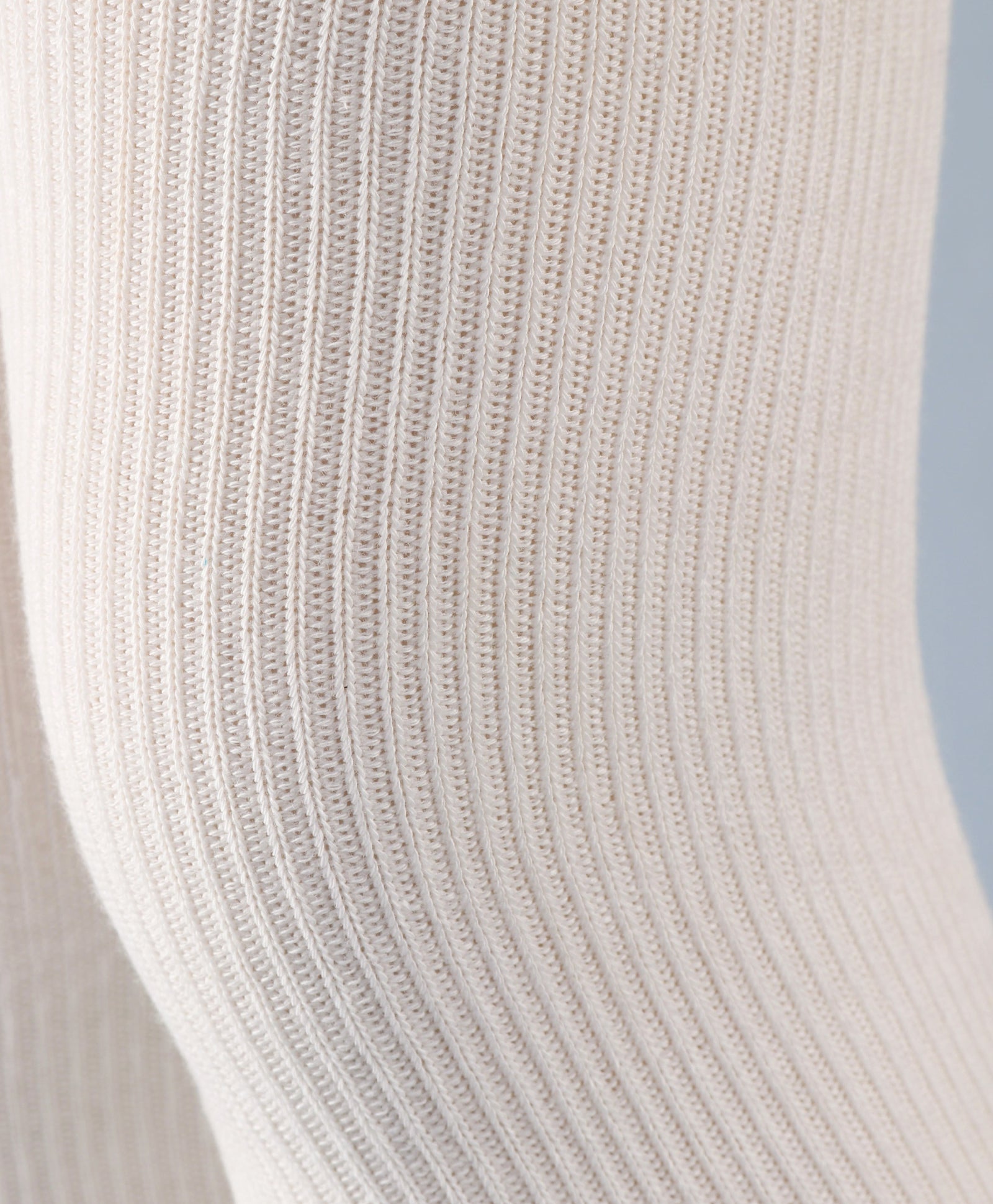 Bunny Applique Footed Leggings - White