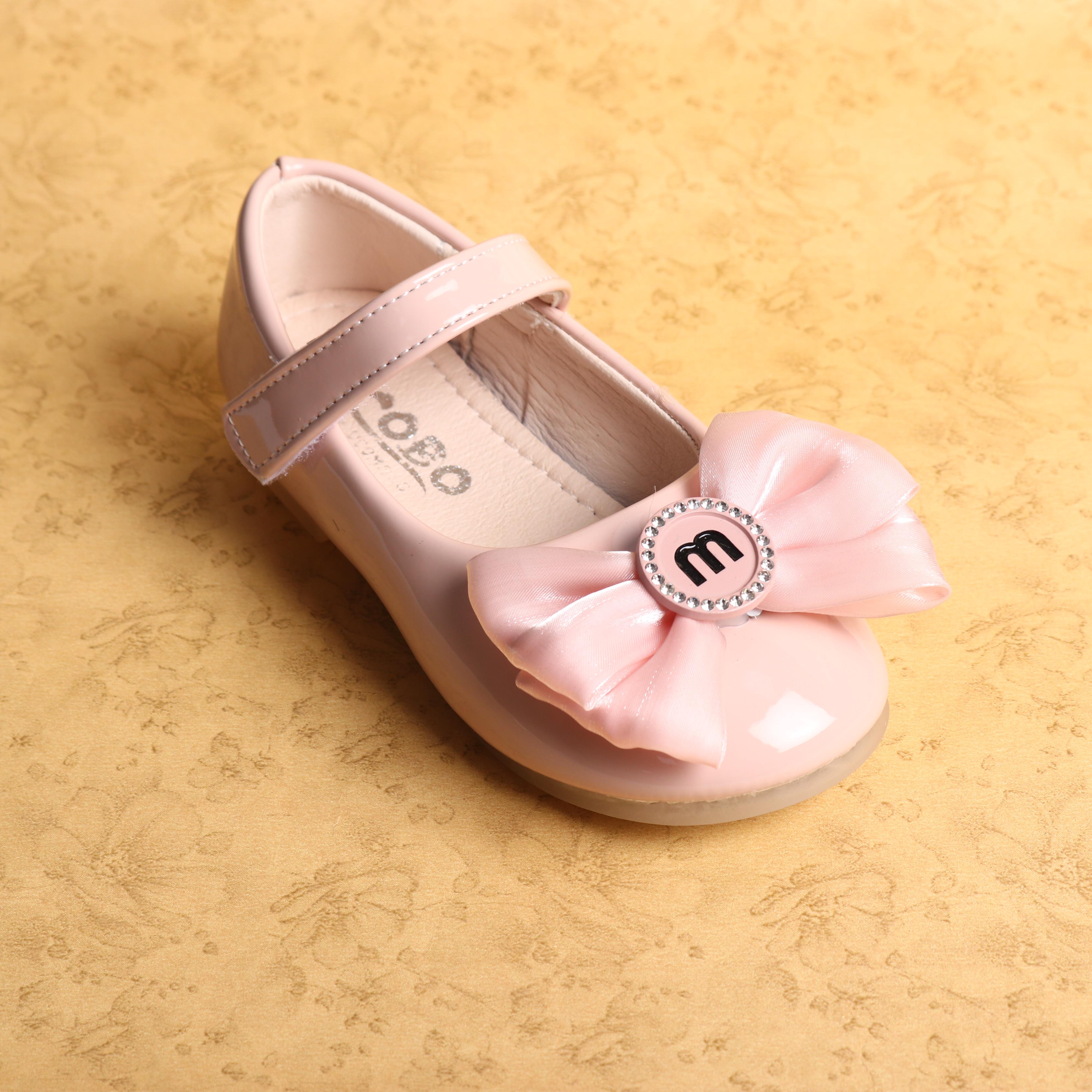 BEADED & BOW BELLIES - PINK