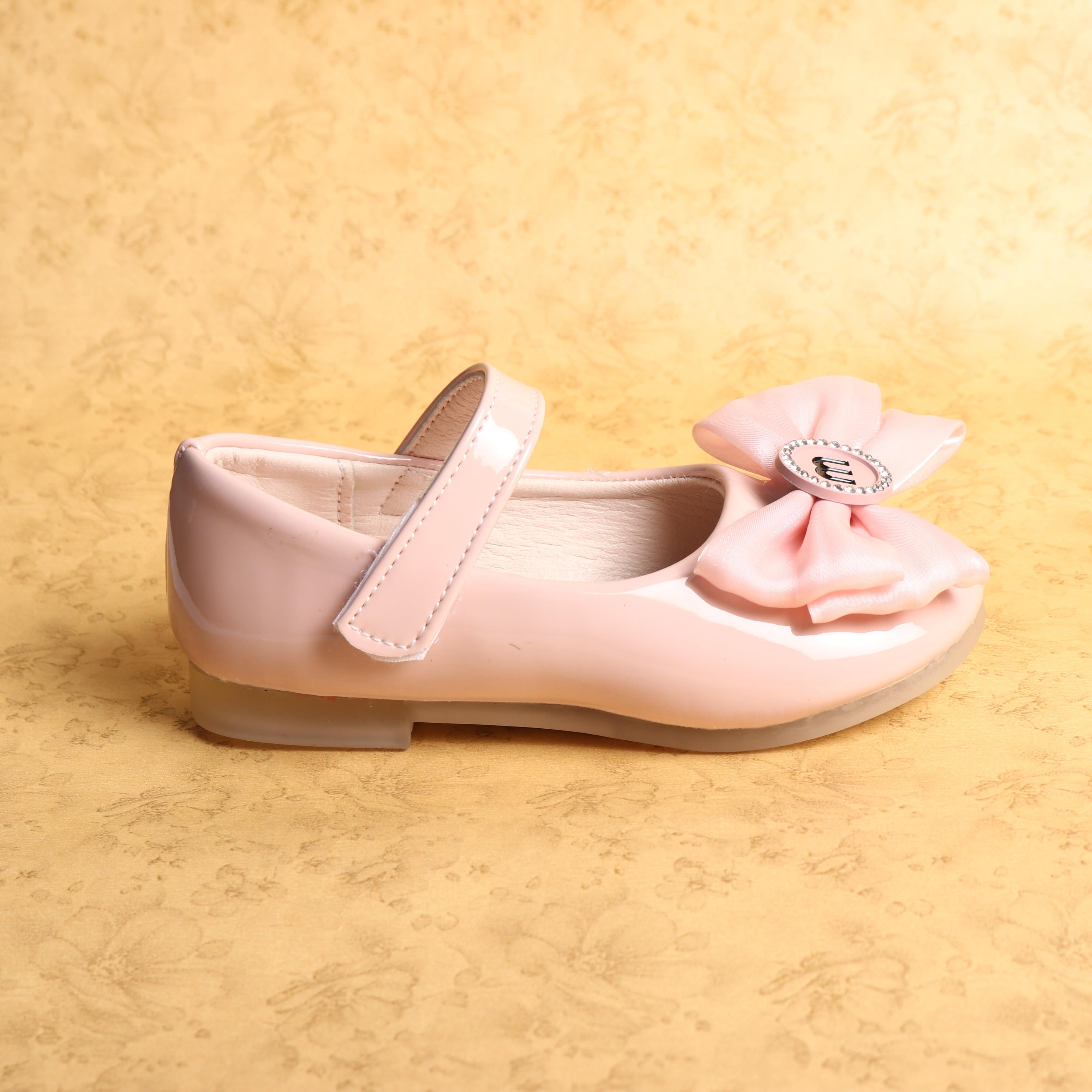 BEADED & BOW BELLIES - PINK