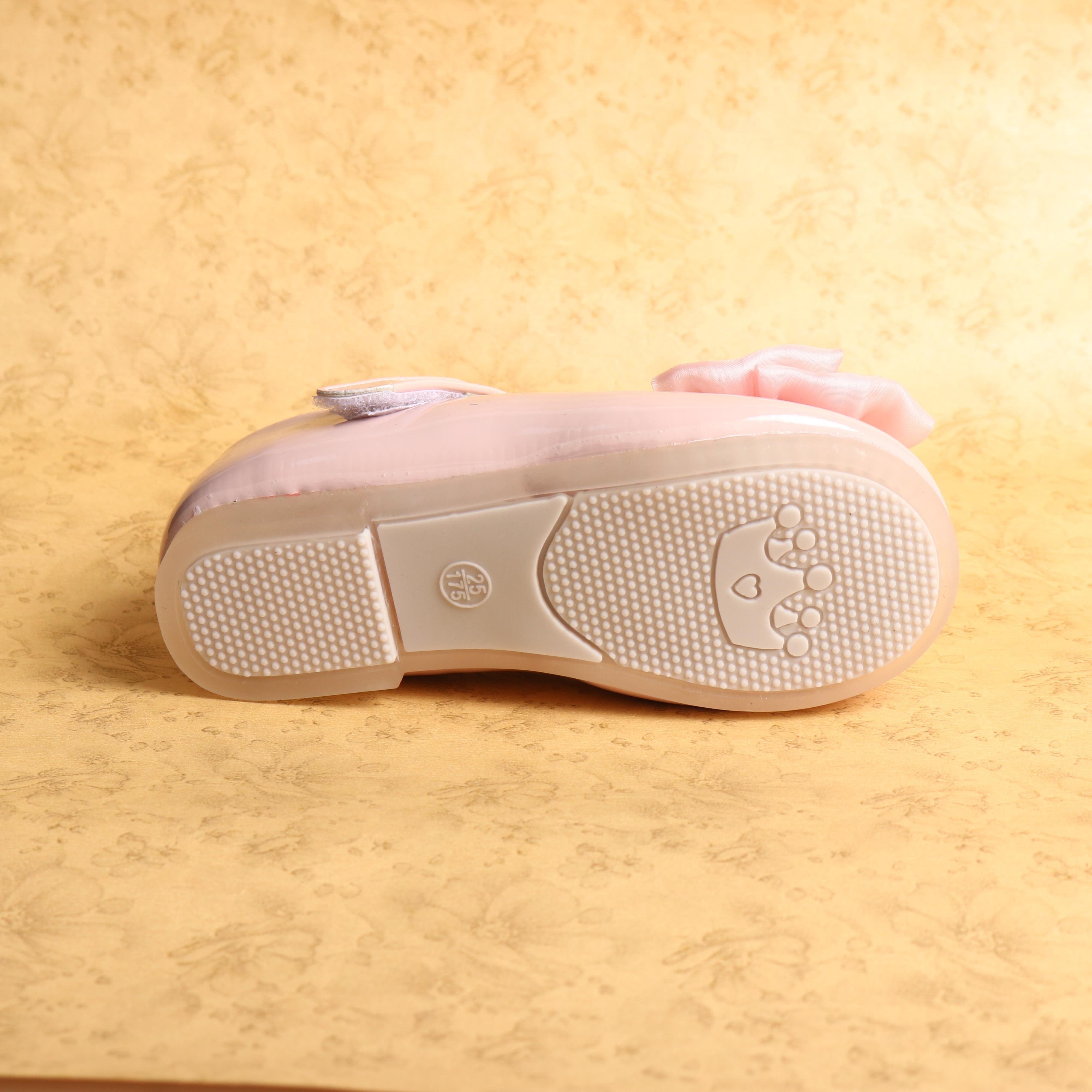 BEADED & BOW BELLIES - PINK