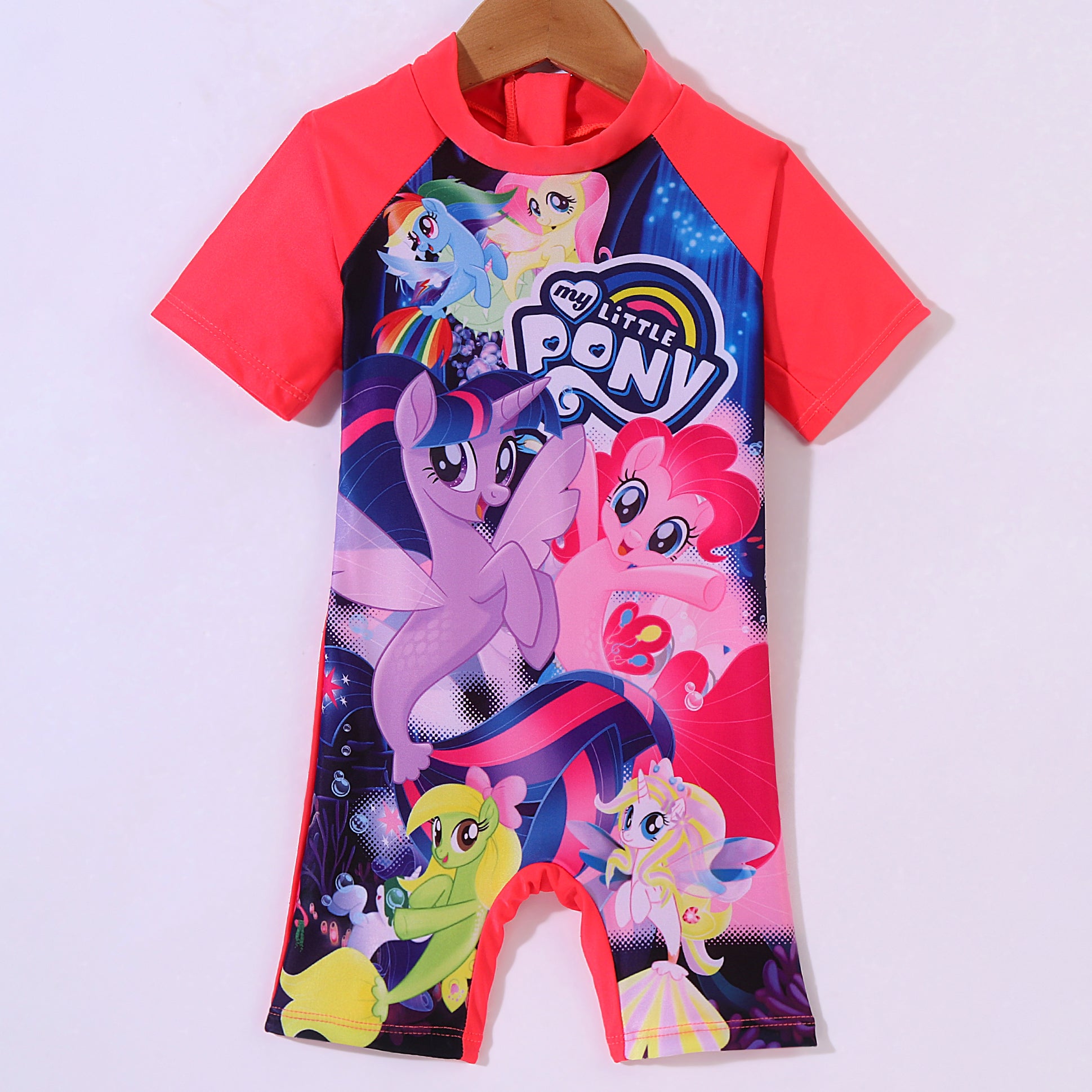 MY LITTLE PONY JUMPER SWIM SUIT - PEACH