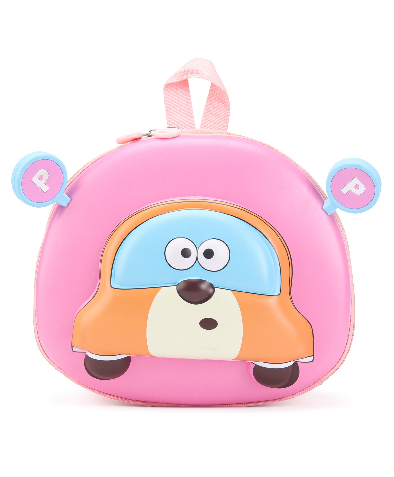 Car Design 3D Hard Case Backpack - Pink
