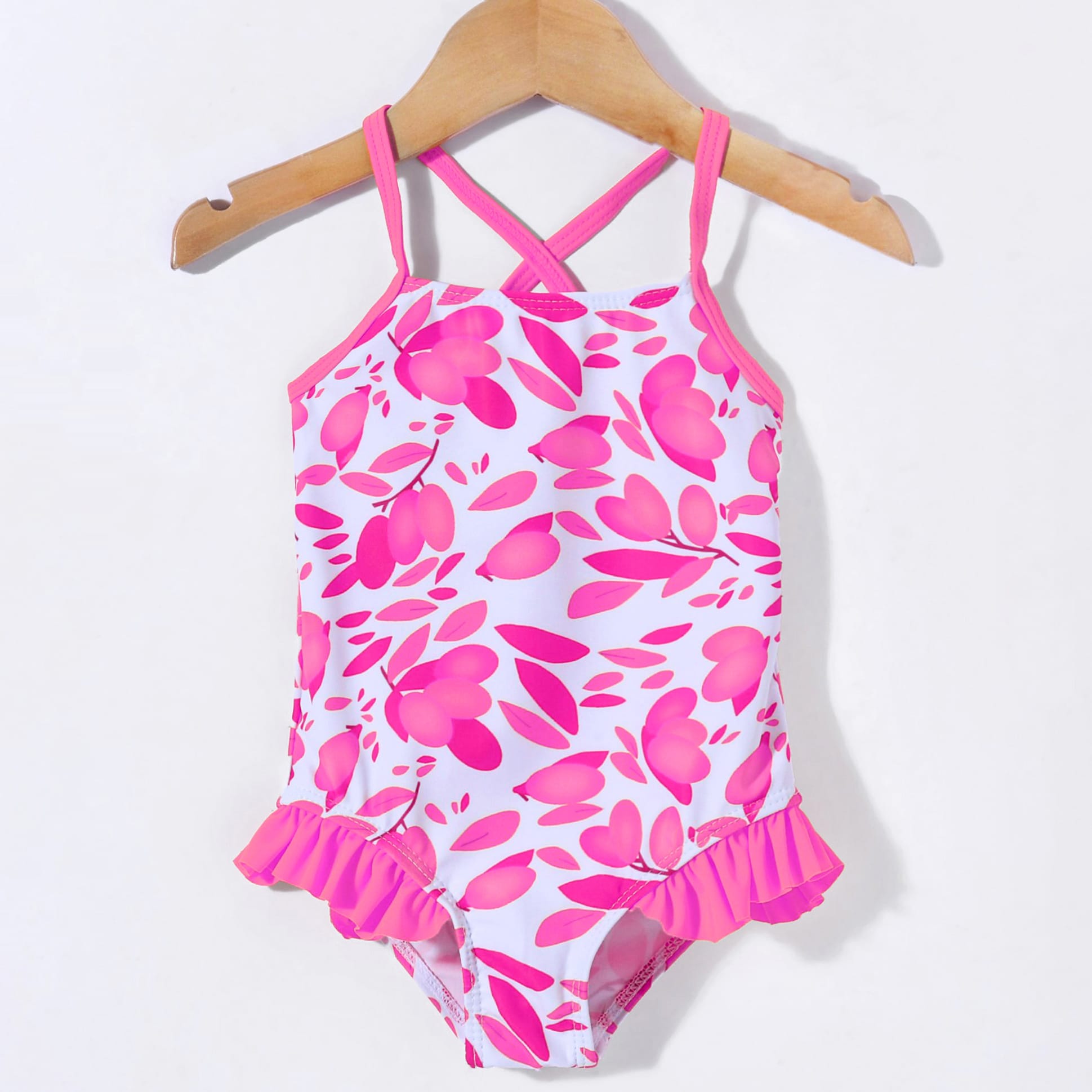 HAWAI 1PC SWIM SUIT- PINK