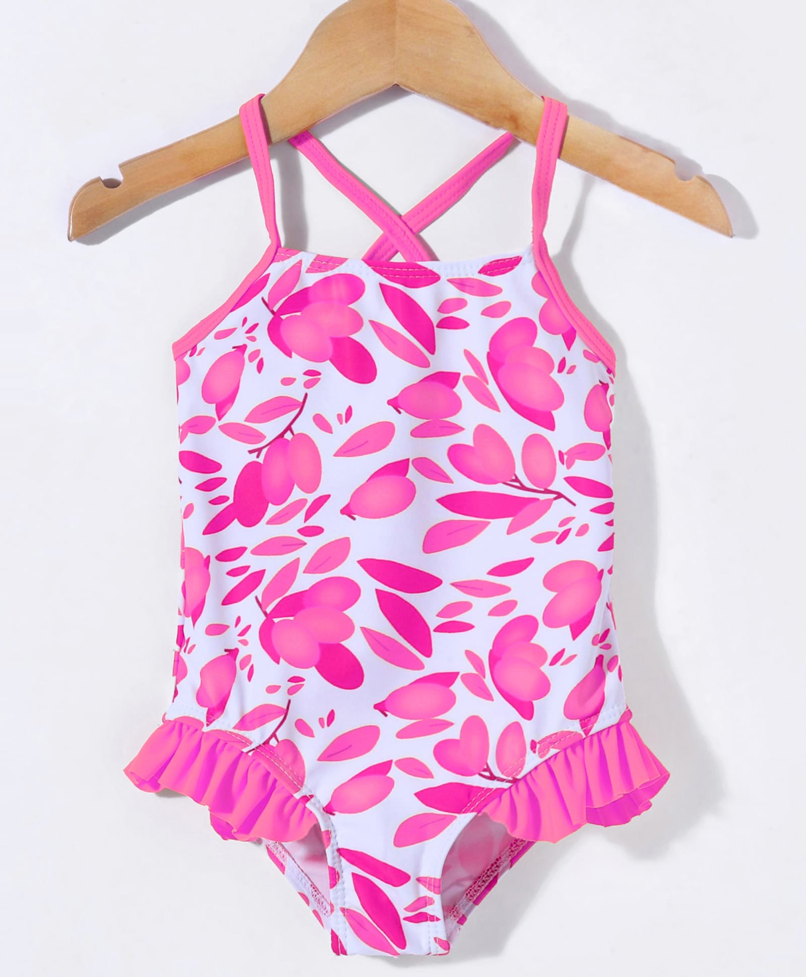HAWAI 1PC SWIM SUIT- PINK