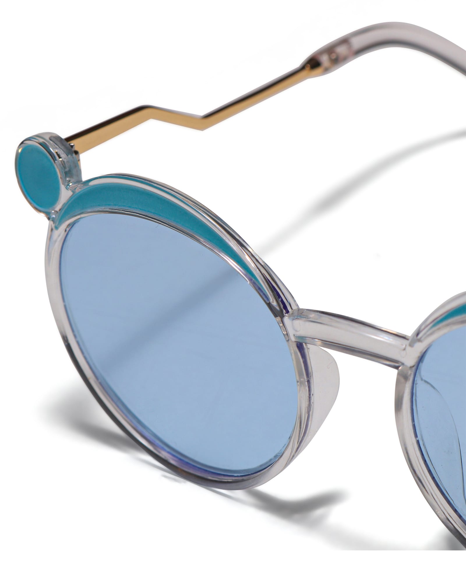 BUNNY SHAPE METAL SUNGLASSES
