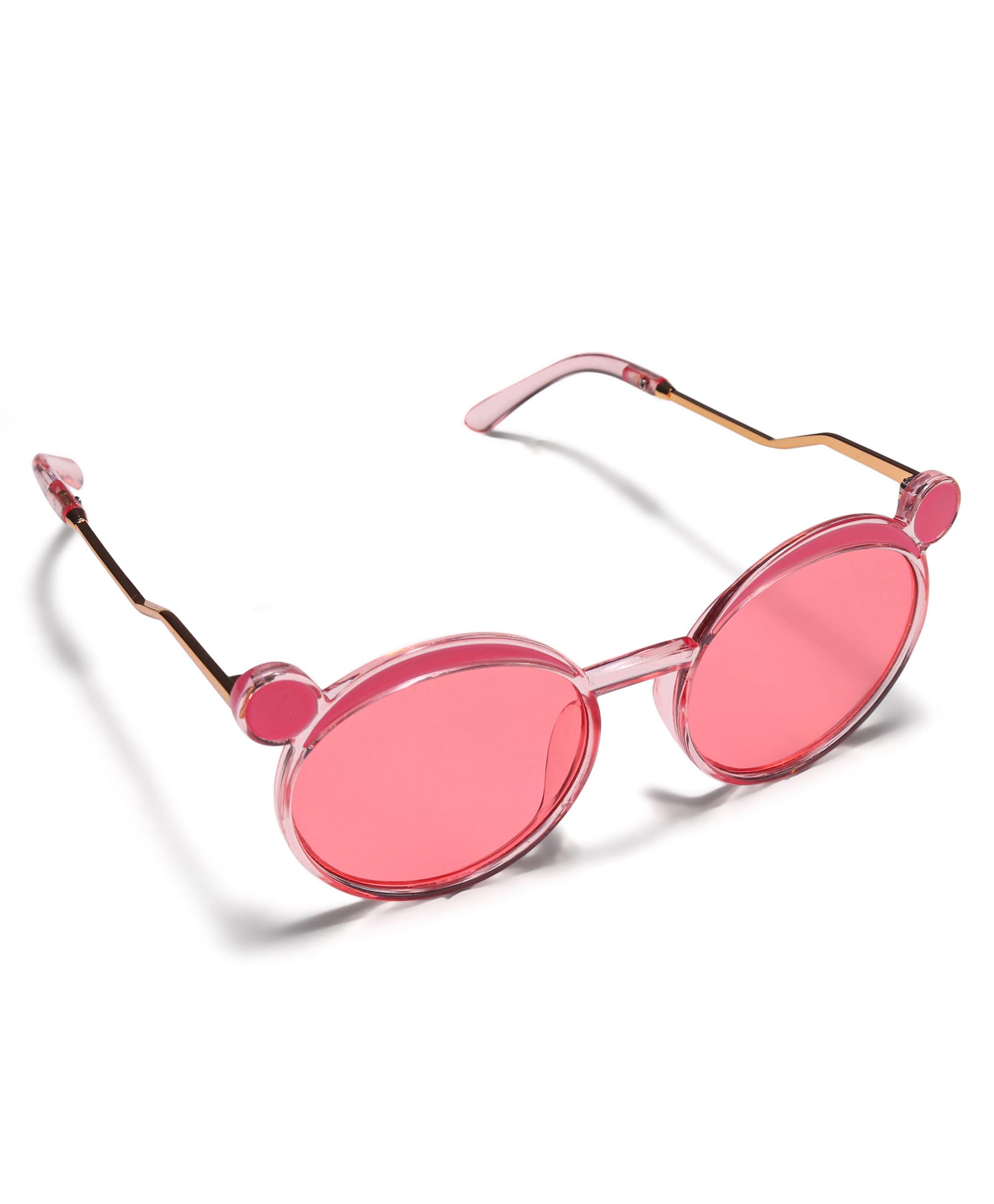 BUNNY SHAPE METAL SUNGLASSES