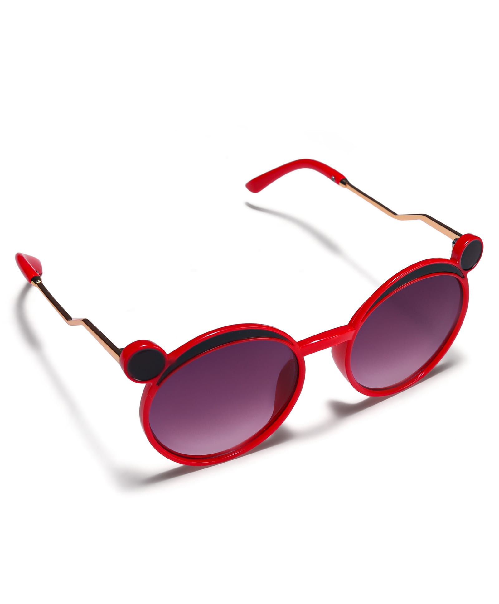 BUNNY SHAPE METAL SUNGLASSES
