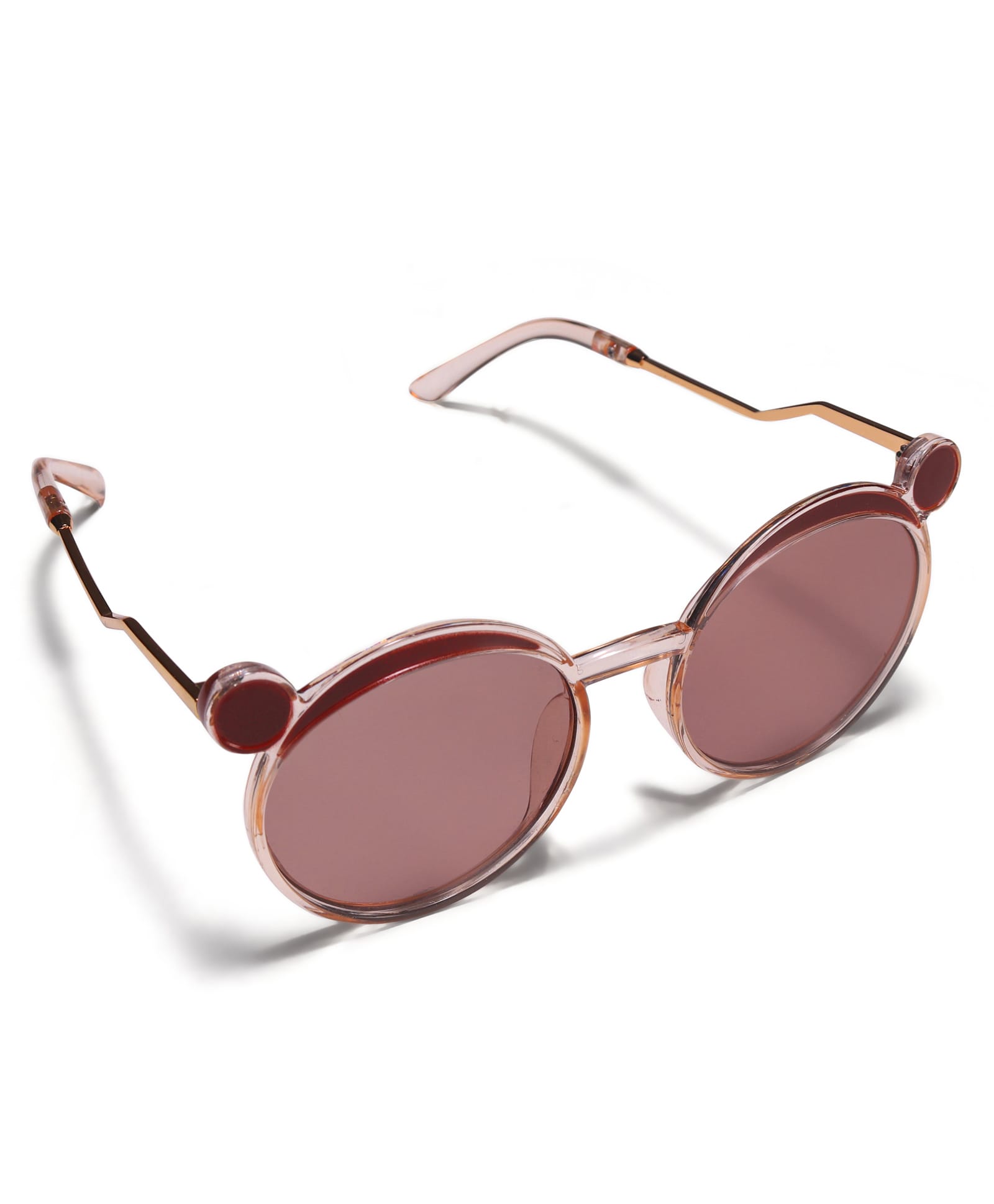 BUNNY SHAPE METAL SUNGLASSES